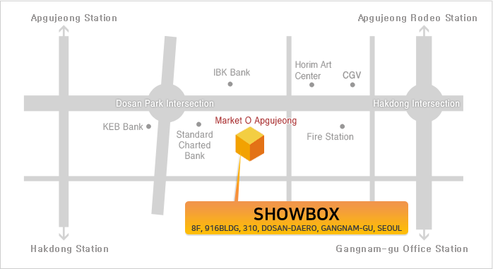 SHOWBOX LOCATION